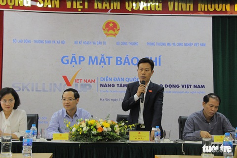 Lần đầu tiên Chính phủ chủ trì diễn đàn về kỹ năng lao động, giáo dục nghề nghiệp - Ảnh 1. Lần đầu tiên Chính phủ chủ trì diễn đàn về kỹ năng lao động, giáo dục nghề nghiệp - Ảnh 1.