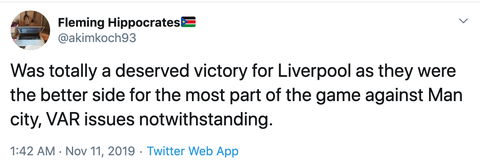 CĐV hài hước sau trận Liverpool - Man City: Chắc VAR ghét Man City lắm - Ảnh 8. CĐV hài hước sau trận Liverpool - Man City: Chắc VAR ghét Man City lắm - Ảnh 8.