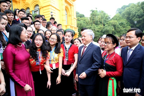 Tuyên dương 120 học sinh, sinh viên, thanh niên dân tộc thiểu số xuất sắc - Ảnh 5. Tuyên dương 120 học sinh, sinh viên, thanh niên dân tộc thiểu số xuất sắc - Ảnh 5.