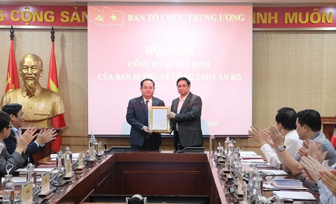 Ban Bí thư bổ nhiệm tân phó trưởng Ban Tổ chức trung ương - Ảnh 1. Ban Bí thư bổ nhiệm tân phó trưởng Ban Tổ chức trung ương - Ảnh 1.