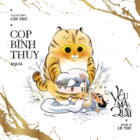 Lạ lùng bộ tranh yêu ma quỷ quái khiến giới trẻ ‘phát cuồng’ - Ảnh 15. Lạ lùng bộ tranh yêu ma quỷ quái khiến giới trẻ ‘phát cuồng’ - Ảnh 15.