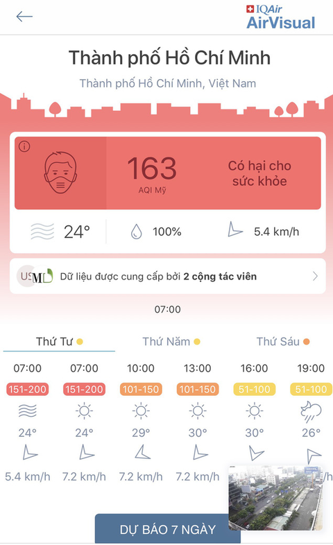 TP.HCM tù mù từ sáng đến trưa, ứng dụng môi trường cảnh báo nguy hại - Ảnh 4. TP.HCM tù mù từ sáng đến trưa, ứng dụng môi trường cảnh báo nguy hại - Ảnh 4.