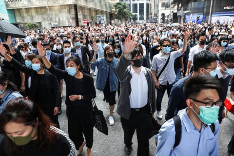 Hong Kong có thể áp lệnh giới nghiêm? - Ảnh 1. Hong Kong có thể áp lệnh giới nghiêm? - Ảnh 1.