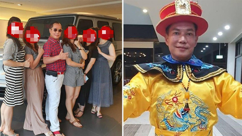 Vua cần cẩu Đài Loan khoe có 4 vợ, 16 bồ - Ảnh 1. Vua cần cẩu Đài Loan khoe có 4 vợ, 16 bồ - Ảnh 1.