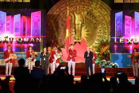 Đoàn thể thao Việt Nam xuất quân dự SEA Games 30 - Ảnh 1. Đoàn thể thao Việt Nam xuất quân dự SEA Games 30 - Ảnh 1.
