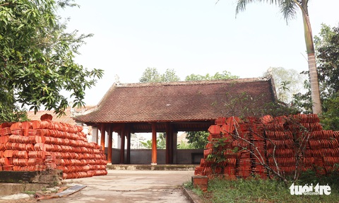 Toàn cảnh chùa Linh Sâm triệu đô xây chui trên đất di tích đền cổ - Ảnh 8.