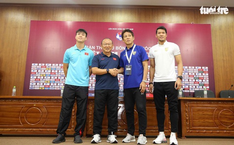 HLV Park Hang Seo: Nhìn ánh mắt các cầu thủ, tôi biết họ rất quyết tâm - Ảnh 1. HLV Park Hang Seo: Nhìn ánh mắt các cầu thủ, tôi biết họ rất quyết tâm - Ảnh 1.