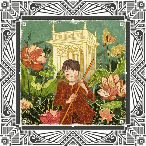 Trăm năm Dạ cổ hoài lang, ngắm bộ tranh về cuộc đời của Cao Văn Lầu - Ảnh 3. Trăm năm Dạ cổ hoài lang, ngắm bộ tranh về cuộc đời của Cao Văn Lầu - Ảnh 3.