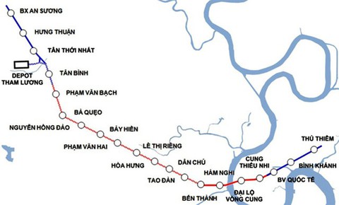 Metro Bến Thành - Tham Lương hoàn thành giải phóng mặt bằng vào 6-2020 - Ảnh 2. Metro Bến Thành - Tham Lương hoàn thành giải phóng mặt bằng vào 6-2020 - Ảnh 2.
