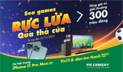 ‘SEA Games rực lửa, quà thả cửa’ - Ảnh 1. ‘SEA Games rực lửa, quà thả cửa’ - Ảnh 1.