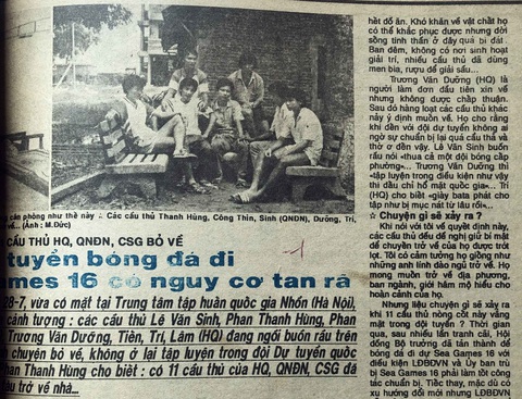 30 năm biên niên sử SEA Games: Tan tác đội tuyển kỳ SEA Games 1991 - Ảnh 3. 30 năm biên niên sử SEA Games: Tan tác đội tuyển kỳ SEA Games 1991 - Ảnh 3.