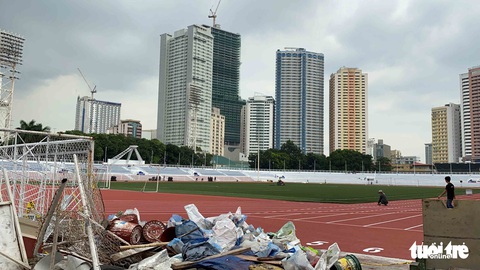 Cận cảnh sân Rizal Memorial, nơi thầy trò ông Park đá 2 trận với Indonesia, Singapore - Ảnh 3. Cận cảnh sân Rizal Memorial, nơi thầy trò ông Park đá 2 trận với Indonesia, Singapore - Ảnh 3.
