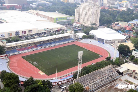 Cận cảnh sân Rizal Memorial, nơi thầy trò ông Park đá 2 trận với Indonesia, Singapore - Ảnh 2. Cận cảnh sân Rizal Memorial, nơi thầy trò ông Park đá 2 trận với Indonesia, Singapore - Ảnh 2.