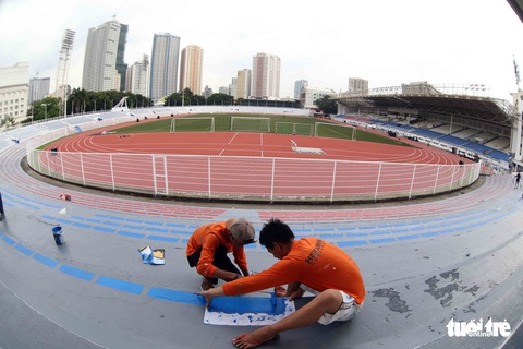 Cận cảnh sân Rizal Memorial, nơi thầy trò ông Park đá 2 trận với Indonesia, Singapore - Ảnh 10. Cận cảnh sân Rizal Memorial, nơi thầy trò ông Park đá 2 trận với Indonesia, Singapore - Ảnh 10.