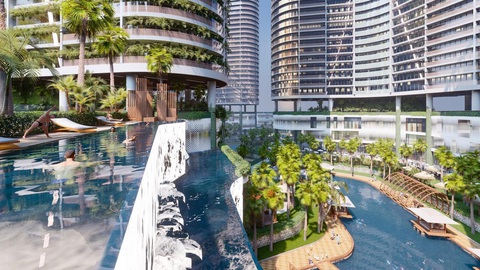 Khu giải trí và ẩm thực rộng gần 10.000m2 trong tổ hợp Wellness & Fresh resort - Ảnh 2. Khu giải trí và ẩm thực rộng gần 10.000m2 trong tổ hợp Wellness & Fresh resort - Ảnh 2.
