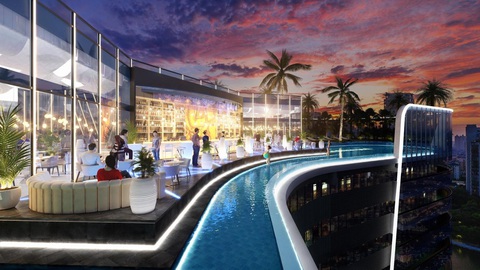 Khu giải trí và ẩm thực rộng gần 10.000m2 trong tổ hợp Wellness & Fresh resort - Ảnh 4. Khu giải trí và ẩm thực rộng gần 10.000m2 trong tổ hợp Wellness & Fresh resort - Ảnh 4.