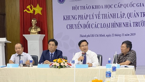 Đề nghị xem trường tư thục là doanh nghiệp - Ảnh 1. Đề nghị xem trường tư thục là doanh nghiệp - Ảnh 1.