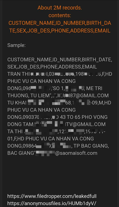 Thông tin một số khách hàng ở Maritime Bank nghi bị đánh cắp - Ảnh 1. Thông tin một số khách hàng ở Maritime Bank nghi bị đánh cắp - Ảnh 1.