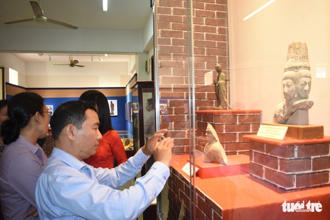 Trưng bày bảo vật quốc gia tại triển lãm Hội ngộ di sản văn hóa 3 miền - Ảnh 2. Trưng bày bảo vật quốc gia tại triển lãm Hội ngộ di sản văn hóa 3 miền - Ảnh 2.