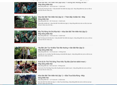 Rùng mình cảnh ăn phân non động vật, nhai sống cá tươi... trên mạng - Ảnh 2. Rùng mình cảnh ăn phân non động vật, nhai sống cá tươi... trên mạng - Ảnh 2.