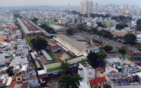 Ga Sài Gòn kết nối với metro số 2 Bến Thành - Tham Lương - Ảnh 1. Ga Sài Gòn kết nối với metro số 2 Bến Thành - Tham Lương - Ảnh 1.