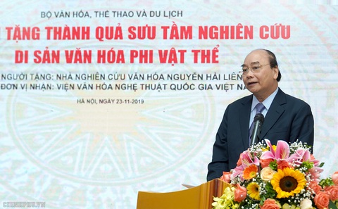 Thủ tướng: Đáng sợ hơn mọi sự xâm lăng là xâm lăng văn hóa - Ảnh 1. Thủ tướng: Đáng sợ hơn mọi sự xâm lăng là xâm lăng văn hóa - Ảnh 1.