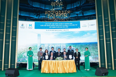 Xuân Mai Sài Gòn và Hyatt Hotels hợp tác ra mắt khách sạn quốc tế - Ảnh 1. Xuân Mai Sài Gòn và Hyatt Hotels hợp tác ra mắt khách sạn quốc tế - Ảnh 1.