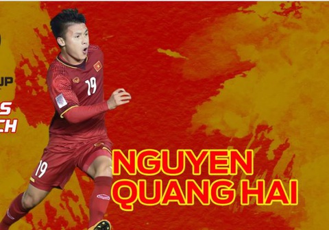 Fox Sports Asia: Quang Hải, 1 trong 6 cầu thủ đáng xem nhất SEA Games 30 - Ảnh 1. Fox Sports Asia: Quang Hải, 1 trong 6 cầu thủ đáng xem nhất SEA Games 30 - Ảnh 1.