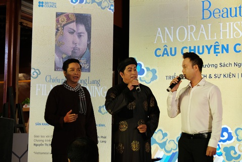 Người cải lương gặp gỡ công chúng tại Đường sách - Ảnh 5. Người cải lương gặp gỡ công chúng tại Đường sách - Ảnh 5.