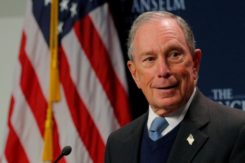 Tỉ phú Bloomberg tuyên bố tranh cử tổng thống Mỹ, đối đầu ông Trump - Ảnh 1. Tỉ phú Bloomberg tuyên bố tranh cử tổng thống Mỹ, đối đầu ông Trump - Ảnh 1.