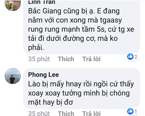 Động đất ở Cao Bằng, Hà Nội và nhiều nơi ở miền Bắc rung lắc - Ảnh 3. Động đất ở Cao Bằng, Hà Nội và nhiều nơi ở miền Bắc rung lắc - Ảnh 3.