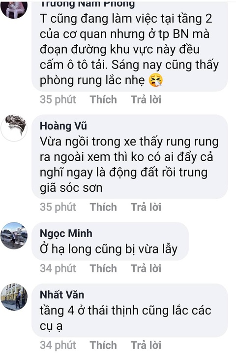 Động đất ở Cao Bằng, Hà Nội và nhiều nơi ở miền Bắc rung lắc - Ảnh 5. Động đất ở Cao Bằng, Hà Nội và nhiều nơi ở miền Bắc rung lắc - Ảnh 5.