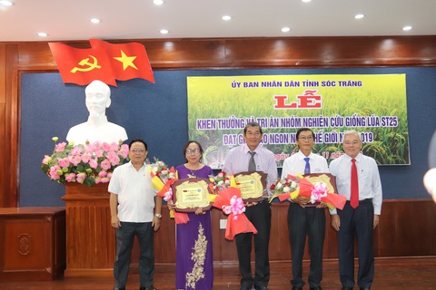 Vinh danh tác giả gạo ST25 ngon nhất thế giới - Ảnh 3. Vinh danh tác giả gạo ST25 ngon nhất thế giới - Ảnh 3.