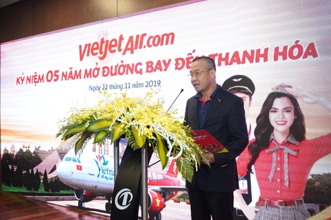 Vietjet phục vụ 2,2 triệu lượt hành khách sau 5 năm cất cánh tại Thanh Hoá - Ảnh 1. Vietjet phục vụ 2,2 triệu lượt hành khách sau 5 năm cất cánh tại Thanh Hoá - Ảnh 1.