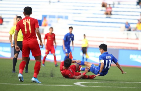 U22 Thái Lan thua Indonesia 0-2 ở trận ra quân SEA Games 2019 - Ảnh 3. U22 Thái Lan thua Indonesia 0-2 ở trận ra quân SEA Games 2019 - Ảnh 3.
