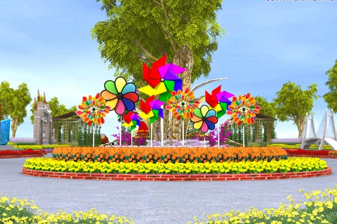 Đường hoa Cần Thơ xuân Canh Tý không dùng ngân sách nhà nước - Ảnh 4. Đường hoa Cần Thơ xuân Canh Tý không dùng ngân sách nhà nước - Ảnh 4.
