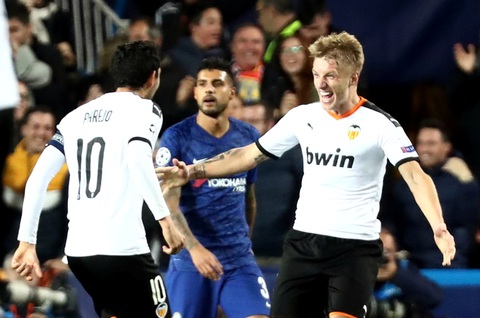 Đánh rơi chiến thắng trước Valencia, Chelsea chưa thể ghi tên vào vòng knock-out - Ảnh 3. Đánh rơi chiến thắng trước Valencia, Chelsea chưa thể ghi tên vào vòng knock-out - Ảnh 3.