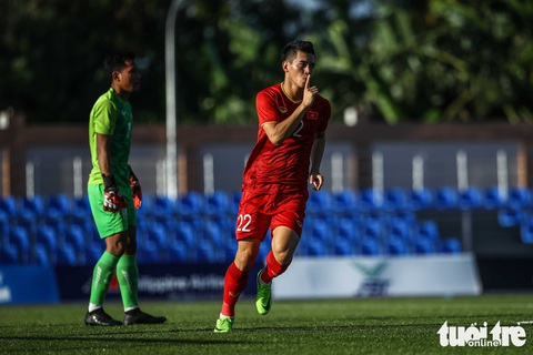 Chùm ảnh U22 Lào thua đậm trước U22 Việt Nam trong nắng chiều Binan - Ảnh 6. Chùm ảnh U22 Lào thua đậm trước U22 Việt Nam trong nắng chiều Binan - Ảnh 6.