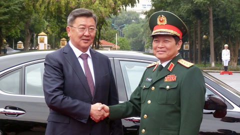 Việt Nam - Mông Cổ ký thỏa thuận hợp tác về quốc phòng - Ảnh 1. Việt Nam - Mông Cổ ký thỏa thuận hợp tác về quốc phòng - Ảnh 1.