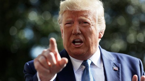 Tổng thống Trump đã ký dự luật Dân chủ và nhân quyền Hong Kong - Ảnh 1. Tổng thống Trump đã ký dự luật Dân chủ và nhân quyền Hong Kong - Ảnh 1.