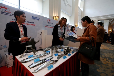 Doanh nghiệp trưng hàng tại diễn đàn công nghiệp hỗ trợ năm 2019 - Ảnh 7. Doanh nghiệp trưng hàng tại diễn đàn công nghiệp hỗ trợ năm 2019 - Ảnh 7.