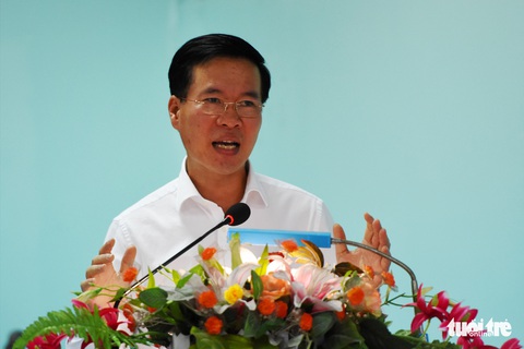Ông Võ Văn Thưởng: Đeo bám để các cơ quan có thẩm quyền giải quyết cho dân - Ảnh 1. Ông Võ Văn Thưởng: Đeo bám để các cơ quan có thẩm quyền giải quyết cho dân - Ảnh 1.