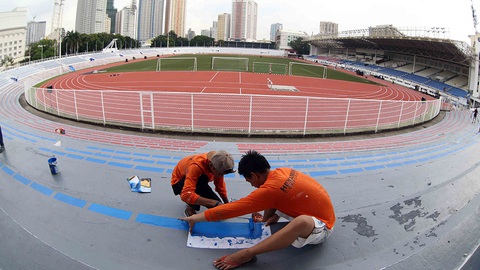SEA Games lo bão Kammuri - Ảnh 1. SEA Games lo bão Kammuri - Ảnh 1.