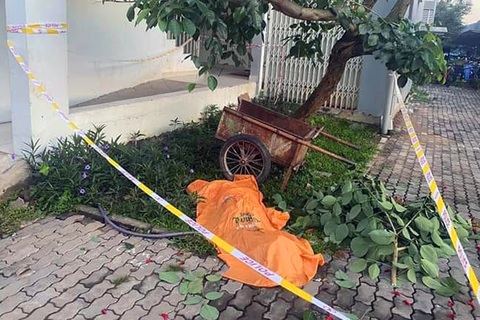 Người đàn ông tử vong dưới chân chung cư Ehome 4 nghi nhảy lầu tự tử - Ảnh 1. Người đàn ông tử vong dưới chân chung cư Ehome 4 nghi nhảy lầu tự tử - Ảnh 1.