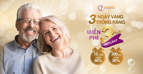 3 ngày vàng cùng cơ hội trồng răng miễn phí - Ảnh 1. 3 ngày vàng cùng cơ hội trồng răng miễn phí - Ảnh 1.