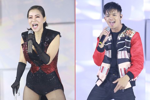 Thu Minh, Trọng Hiếu diễn tại chung kết Hoa hậu Hoàn vũ Việt Nam 2019 - Ảnh 1. Thu Minh, Trọng Hiếu diễn tại chung kết Hoa hậu Hoàn vũ Việt Nam 2019 - Ảnh 1.