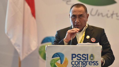 Đang thua ‘tơi tả’, quan chức Indonesia vẫn muốn đội nhà ‘hay hơn tuyển Bỉ’ - Ảnh 1. Đang thua ‘tơi tả’, quan chức Indonesia vẫn muốn đội nhà ‘hay hơn tuyển Bỉ’ - Ảnh 1.