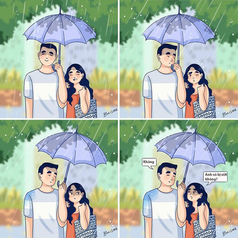 Nữ họa sĩ Việt kể chuyện tình yêu bằng tranh vẽ - Ảnh 16. Nữ họa sĩ Việt kể chuyện tình yêu bằng tranh vẽ - Ảnh 16.
