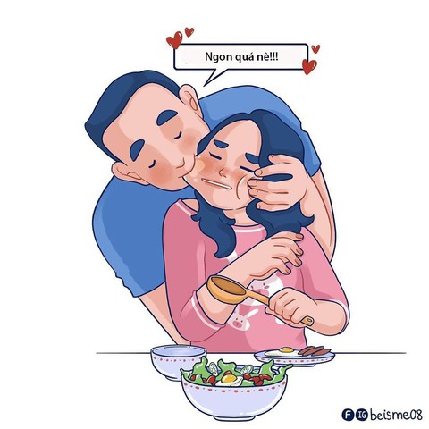 Nữ họa sĩ Việt kể chuyện tình yêu bằng tranh vẽ - Ảnh 7. Nữ họa sĩ Việt kể chuyện tình yêu bằng tranh vẽ - Ảnh 7.