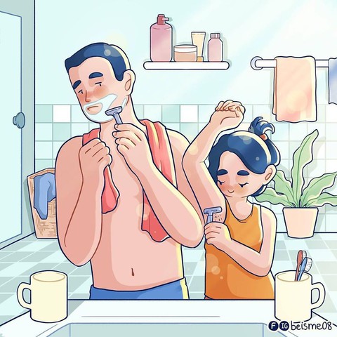 Nữ họa sĩ Việt kể chuyện tình yêu bằng tranh vẽ - Ảnh 10. Nữ họa sĩ Việt kể chuyện tình yêu bằng tranh vẽ - Ảnh 10.